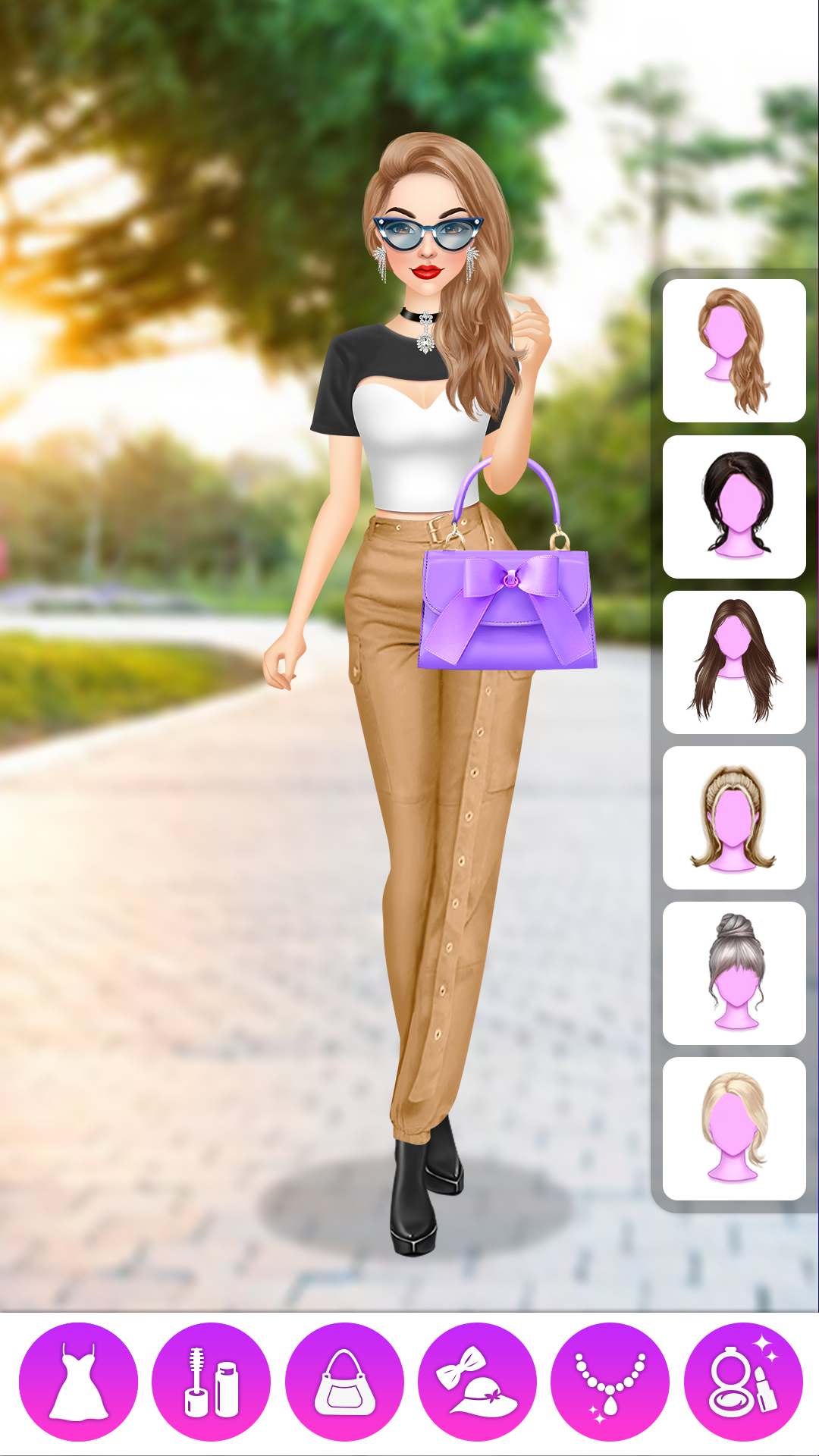 Screenshot of Dress Up Fashion Challenge