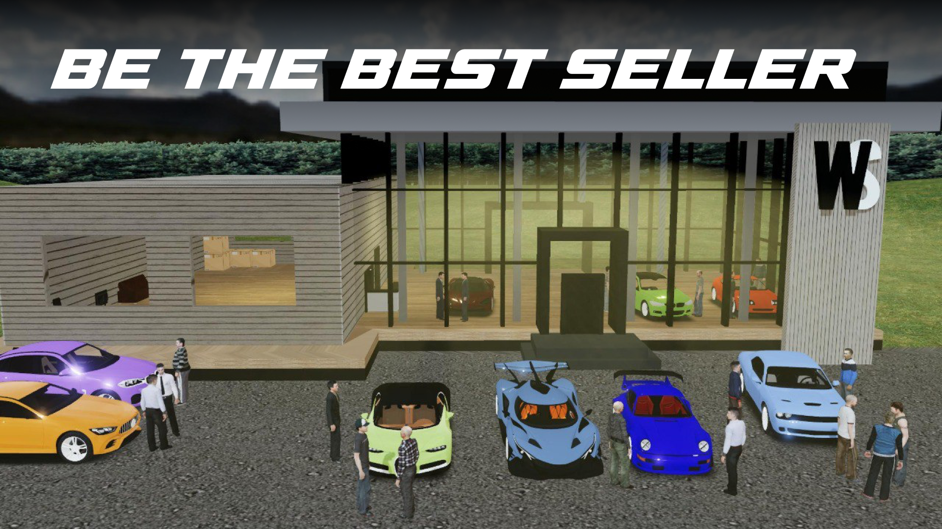 Car Dealer Sales Simulator Game Screenshot
