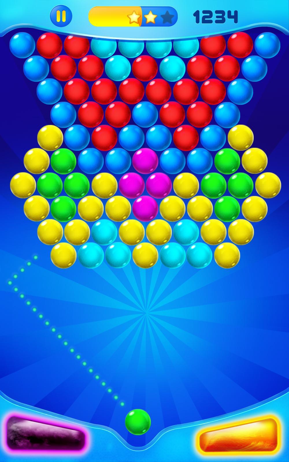 Bubble Shooter 2 Game Screenshot