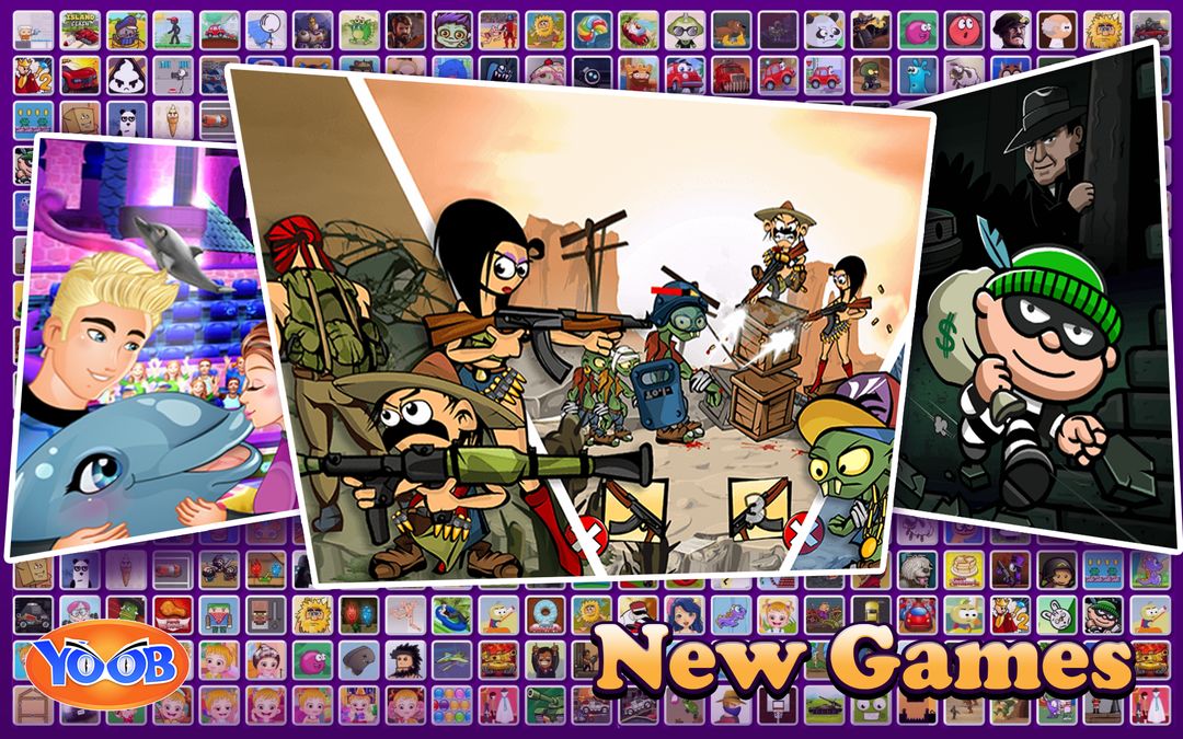 Screenshot of YooB Games