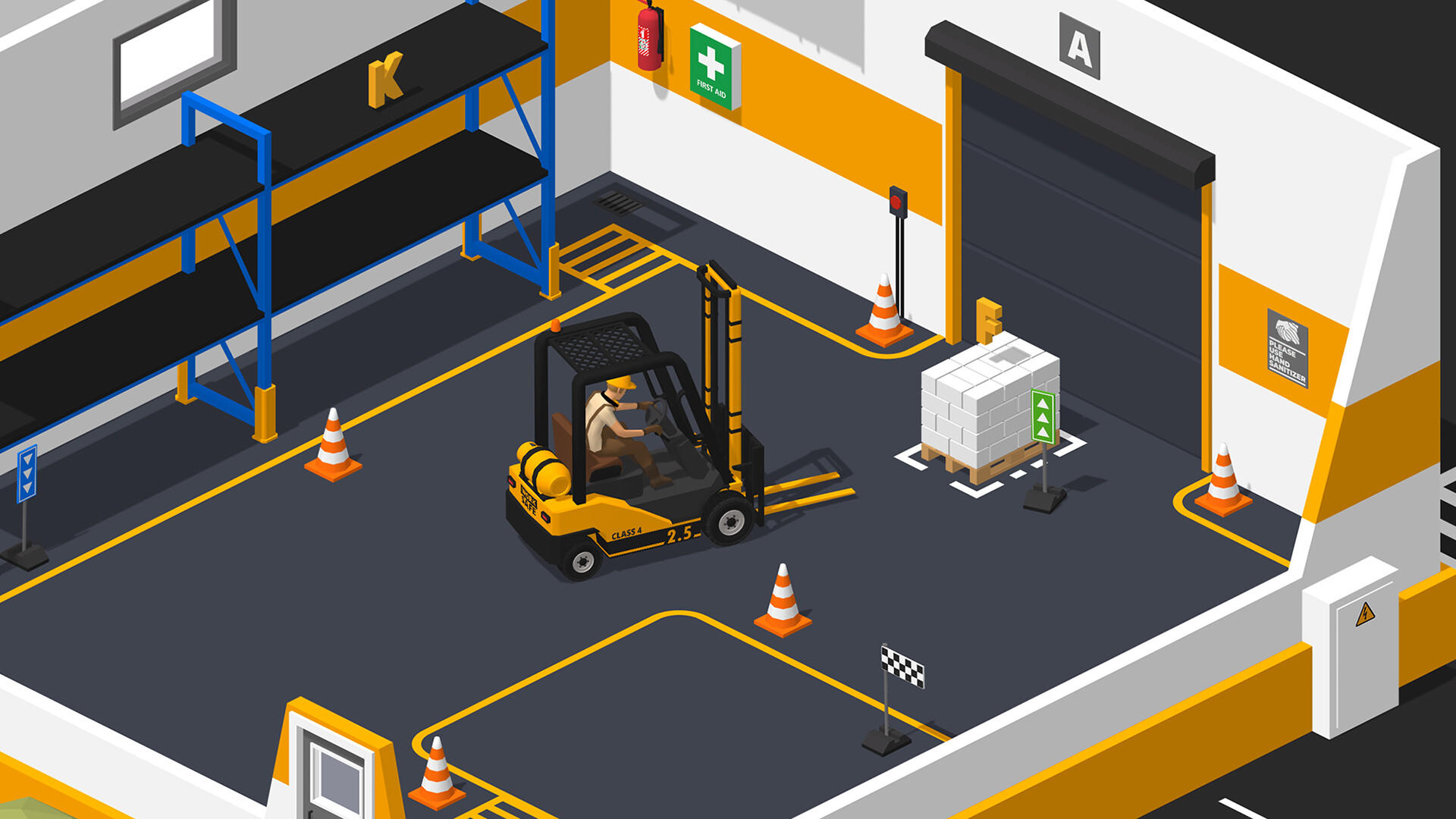 Скриншот игры Forklift Extreme: Deluxe Edition