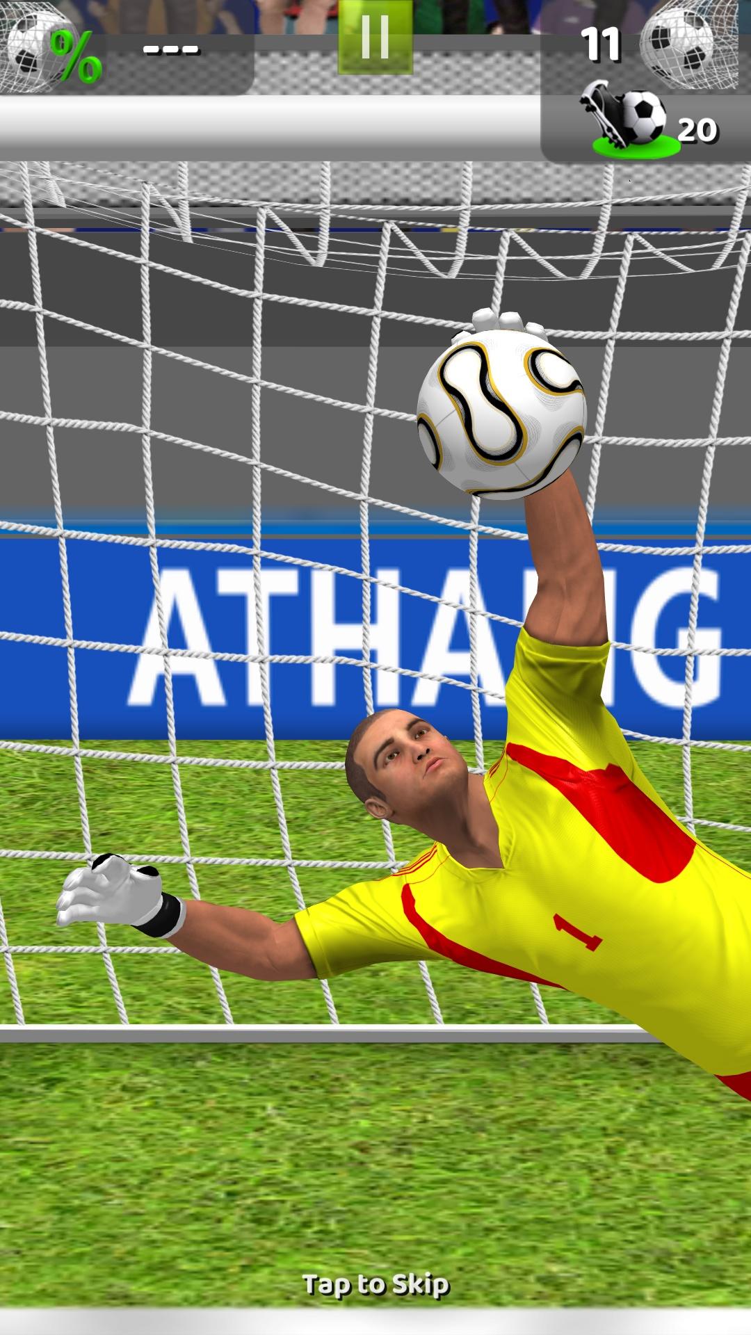 Screenshot of Soccer Game On