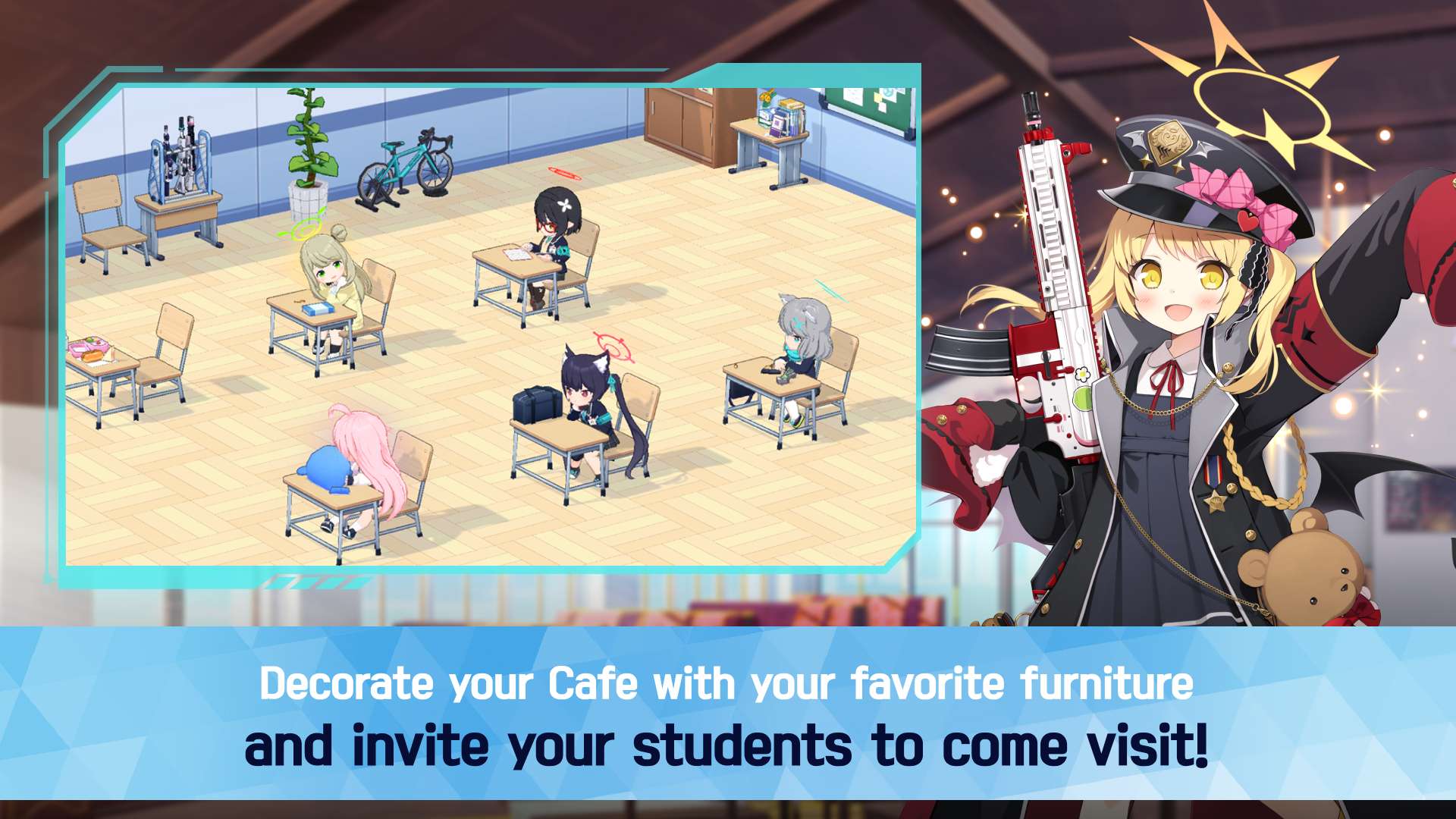 Скриншот игры Blue Archive