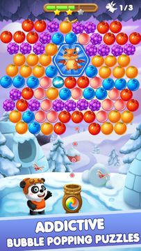 Bubble Panda Rescue Game Screenshot