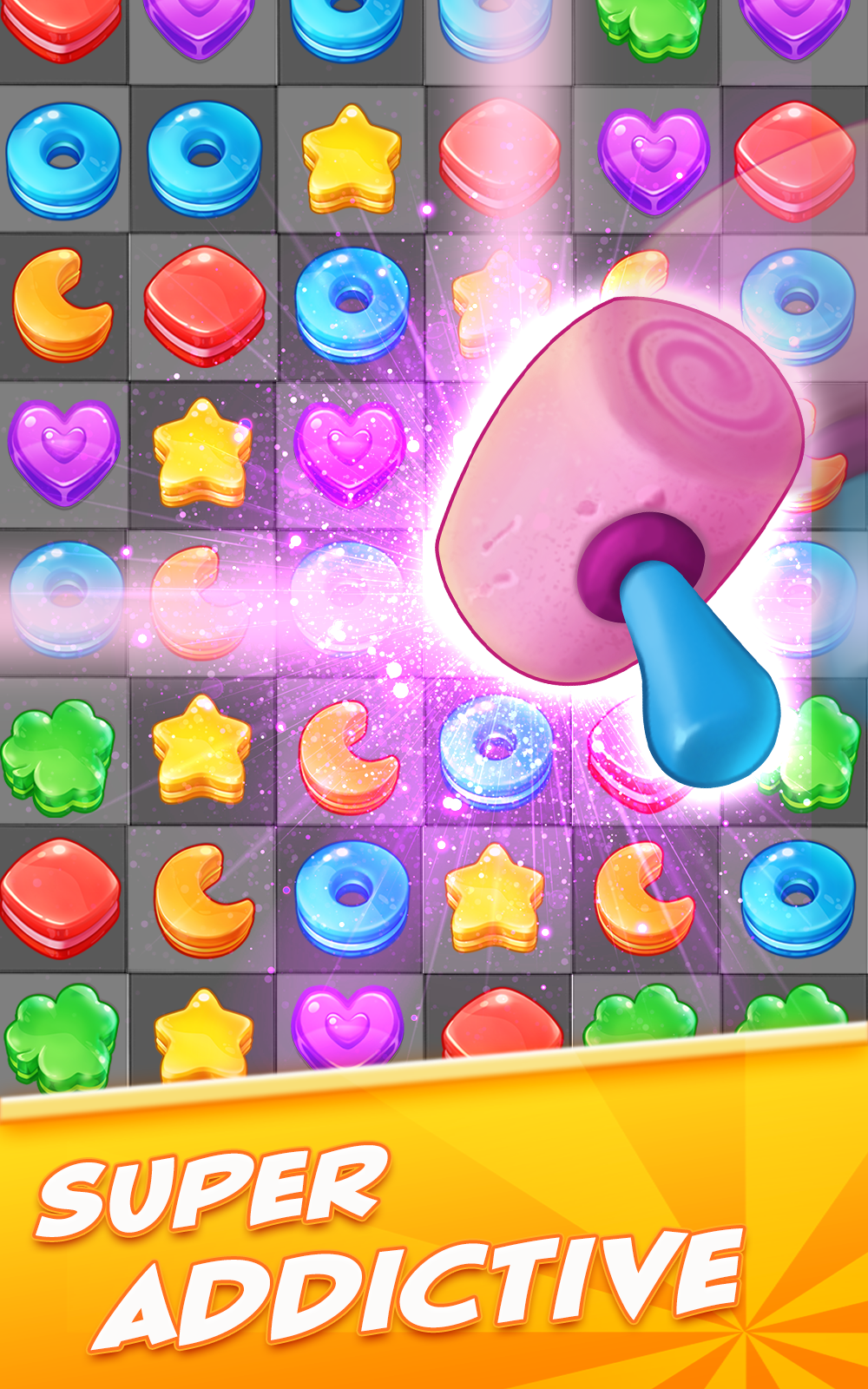 Cookie Dash Match 3 게임 스크린샷