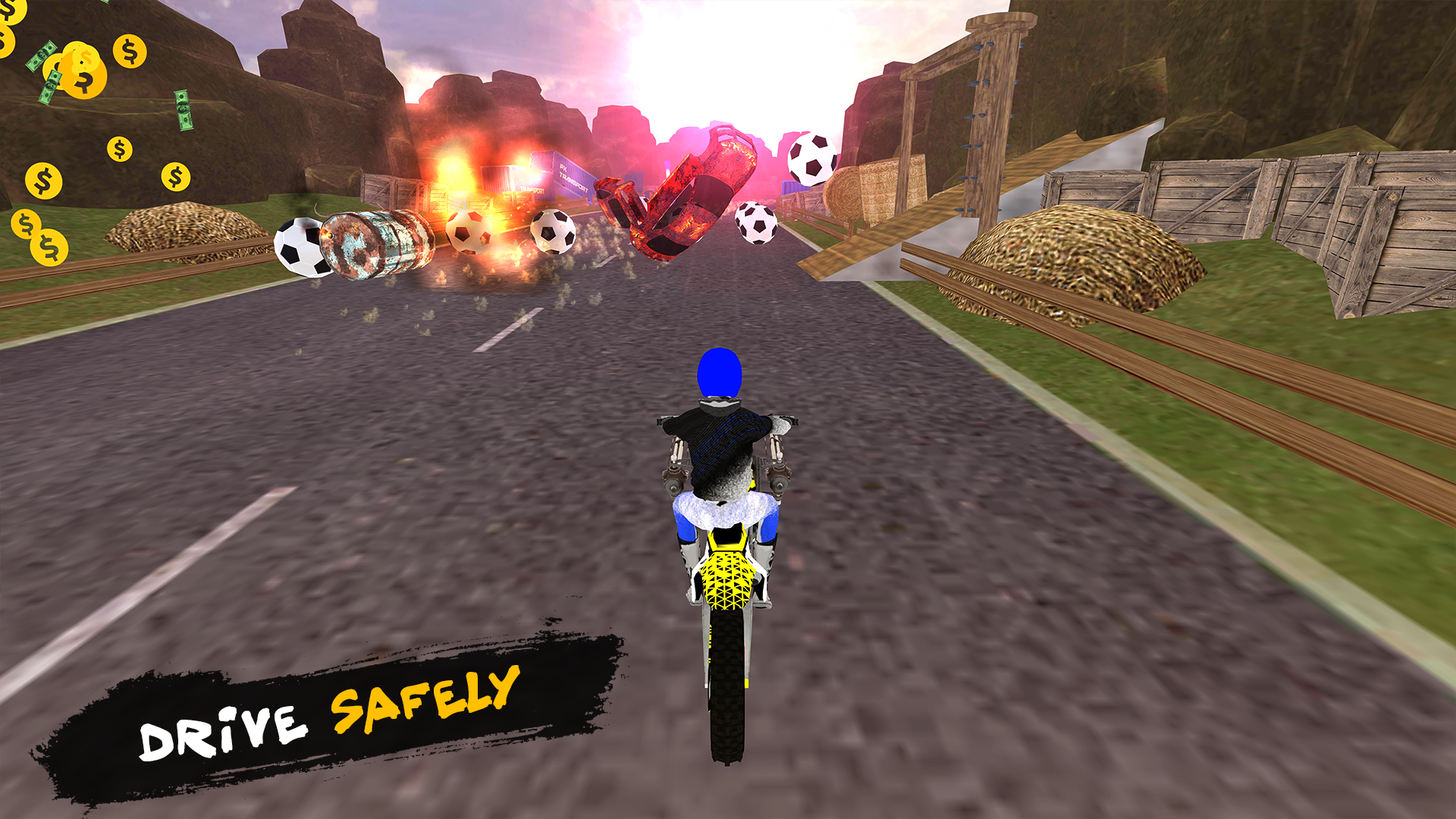 Ảnh chụp màn hình Indian Bikes 3D Stunt Driving