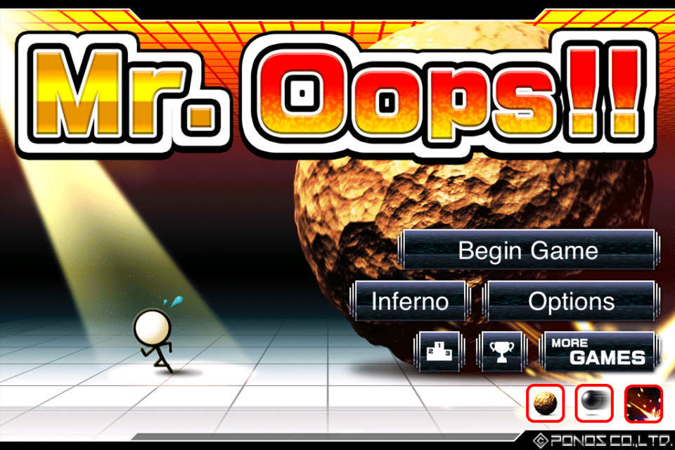 Mr.Oops!! 遊戲截圖