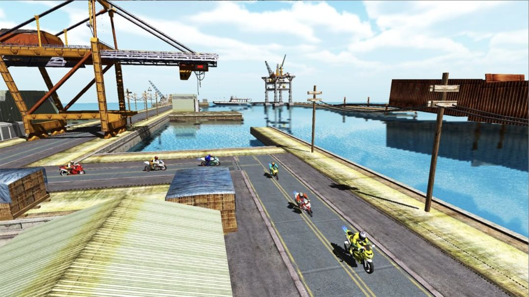 Bike race screenshot game