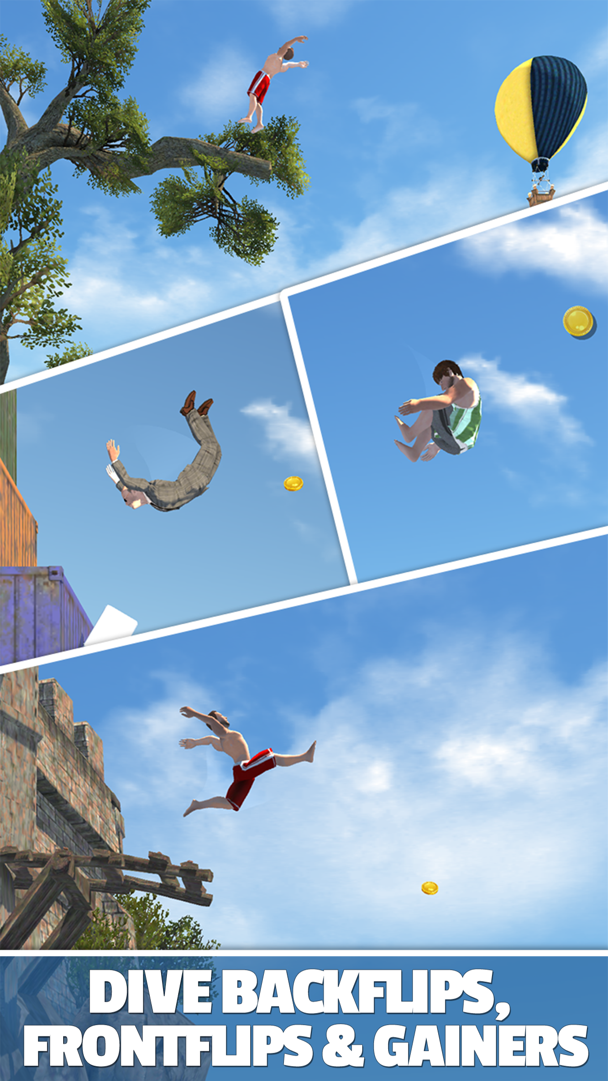 Flip Diving Game Screenshot
