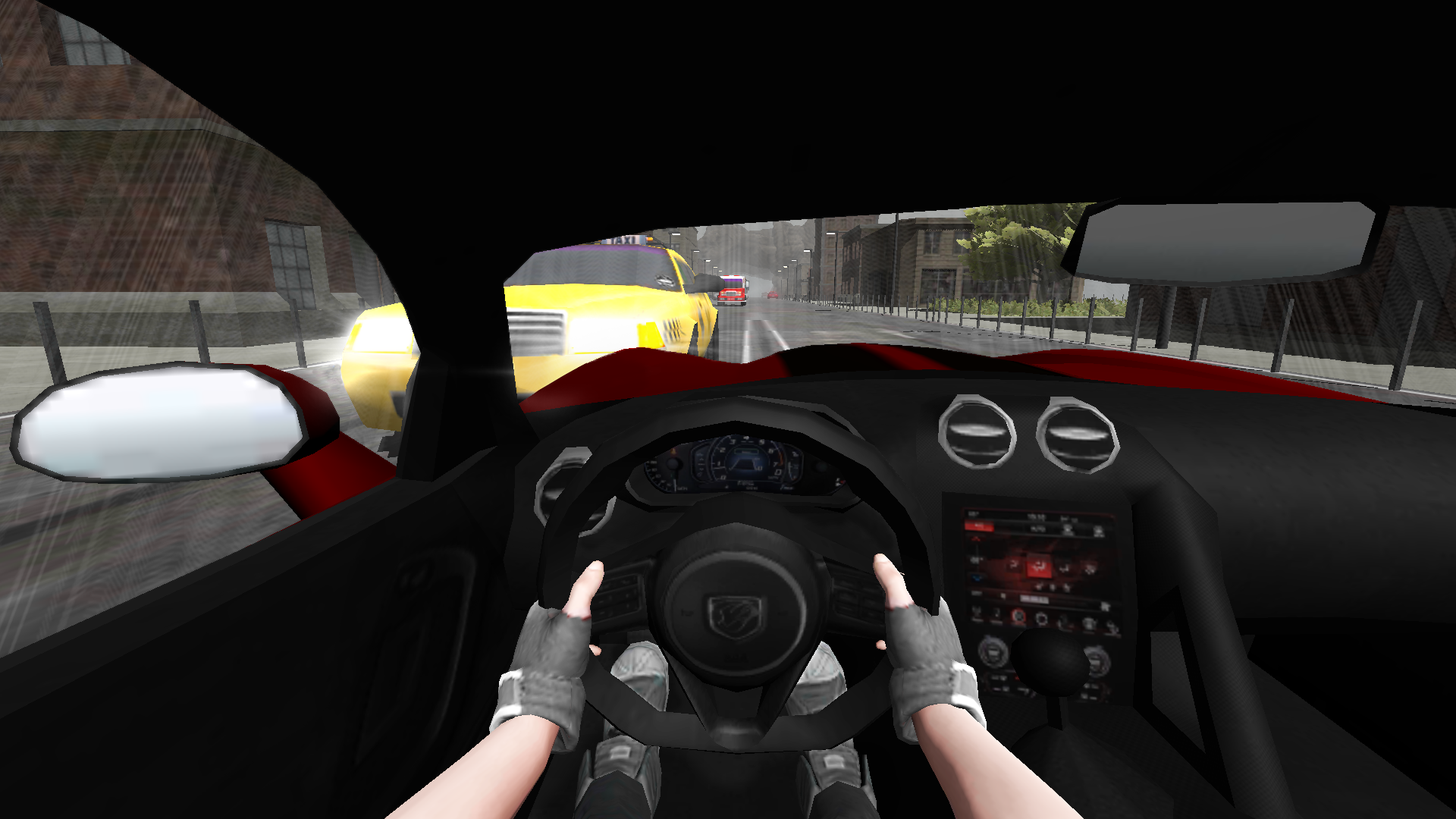 Highway Traffic Driving Game Screenshot