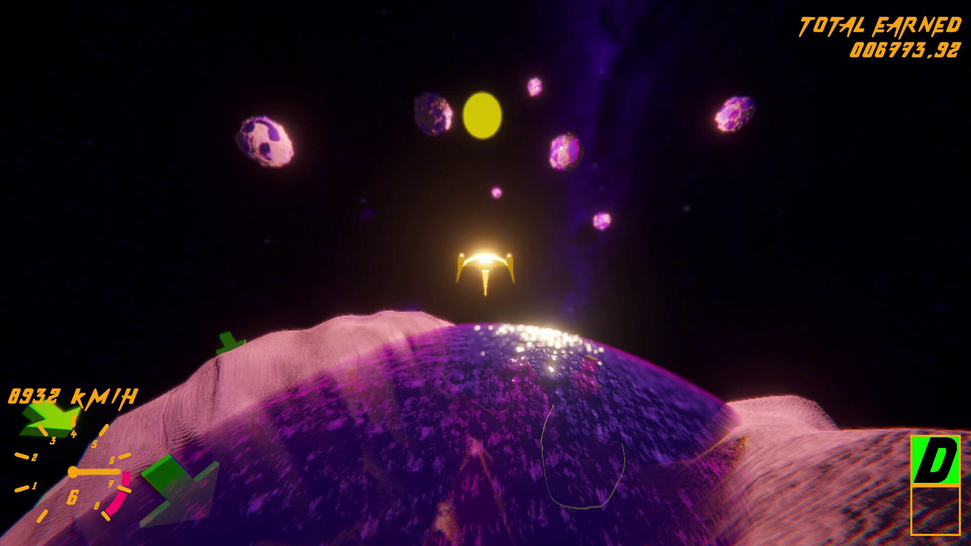 The Galaxy Rider screenshot game