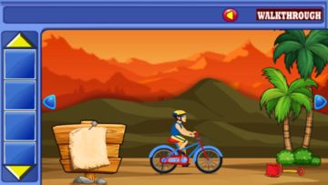 Bicycle Traveler Key Rescue Game Screenshot