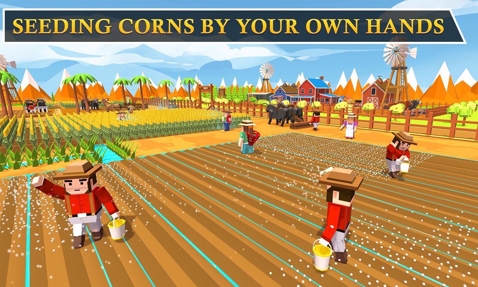 Cuplikan Layar Game Farm Town Farming Game Offline