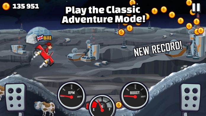 Screenshot of Hill Climb Racing 2