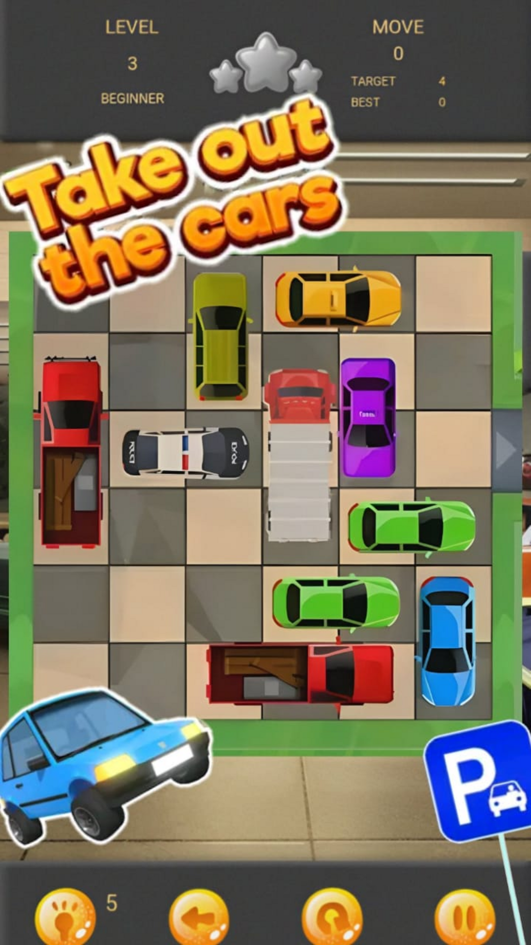 Car Out Parking Jam Puzzle 3d Android Ios Taptap