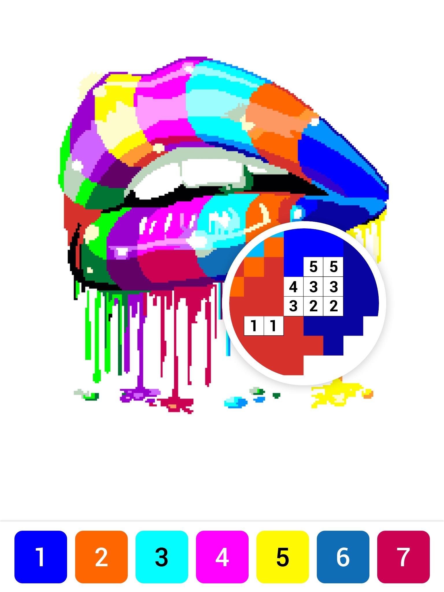 Draw.ly: 숫자로 색칠하기 게임 스크린샷