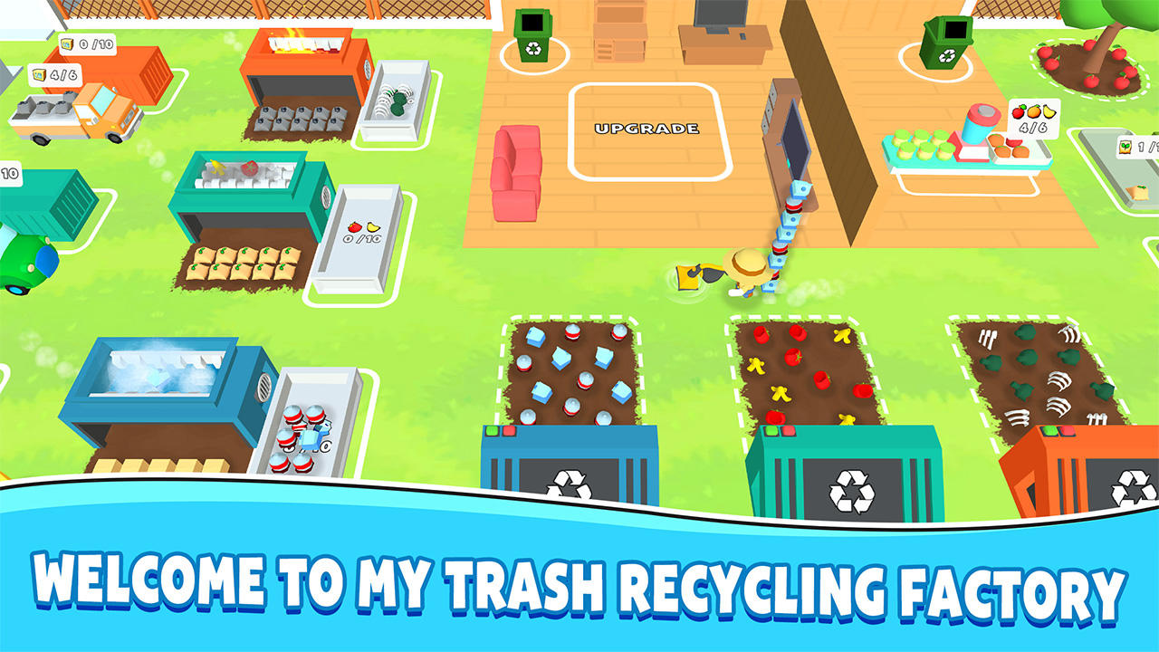 Captura de Tela do Jogo Green Tycoon: Idle Recycling