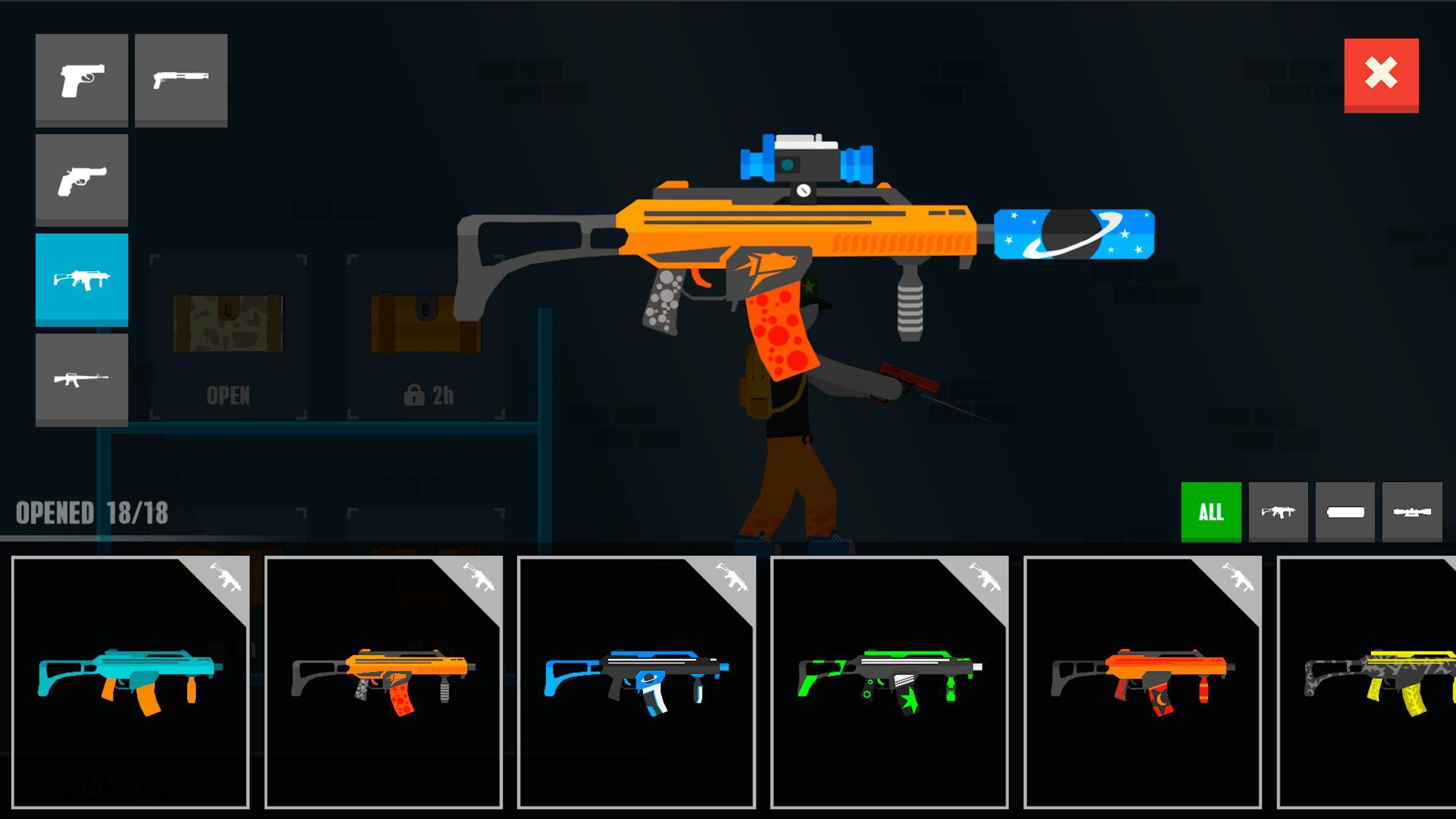 Stickman Battles: Online Shoot ภาพหน้าจอเกม