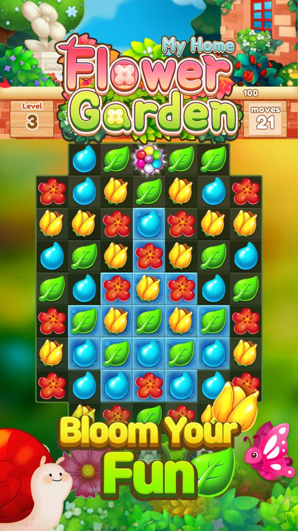 My Home Flower Garden screenshot game