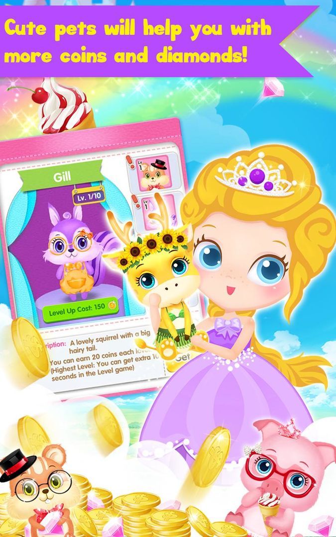 Screenshot of Princess Libby: Icecream Party