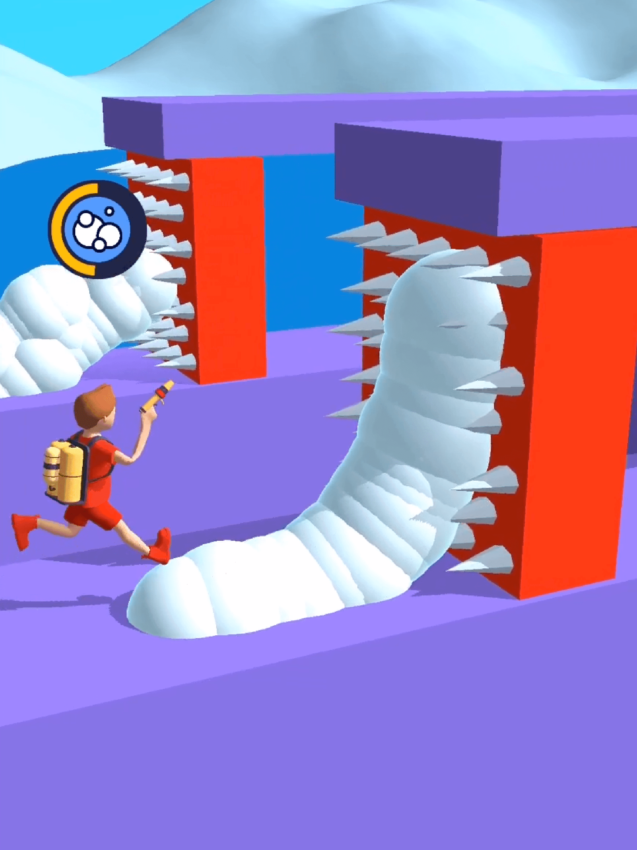 Foam Climber Game Screenshot