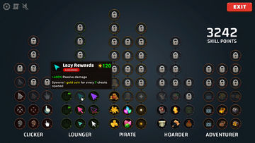 Treasure Chest Clicker Game Screenshot
