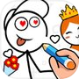 Иконка 一笔画不完-烧脑解谜小合集