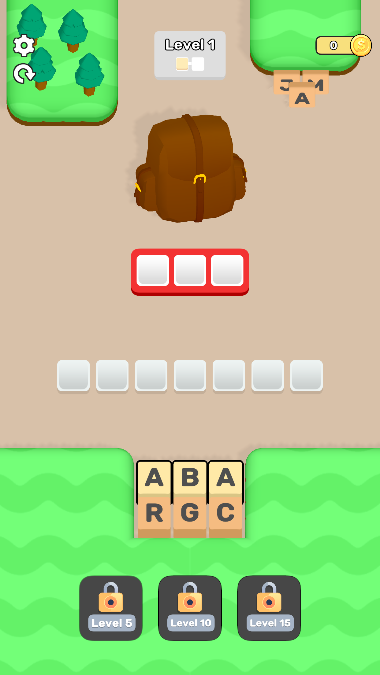 Word Jam Game Screenshot