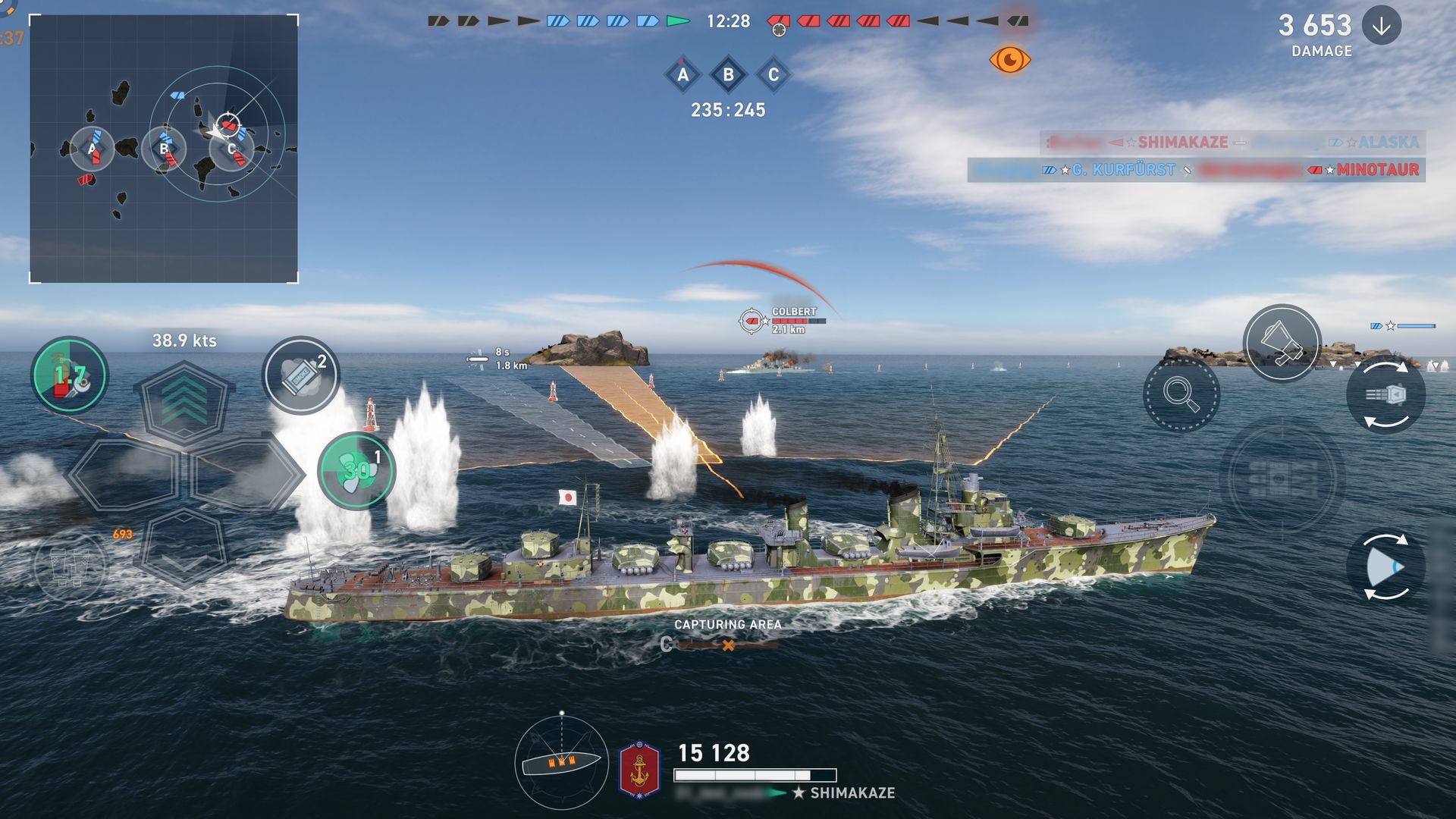 Screenshot of World of Warships: Legends（Regional Test）
