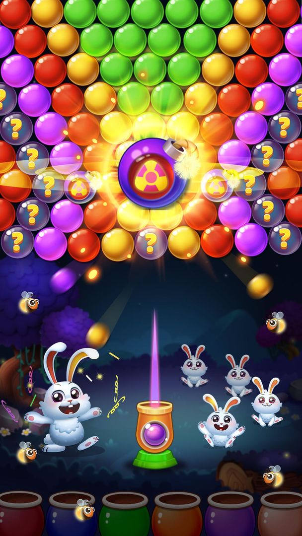 Screenshot of Bubble Bunny - Bubble Shooter