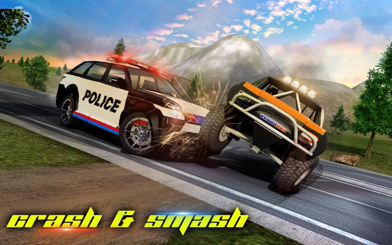 Police Car Smash 2017 Game Screenshot