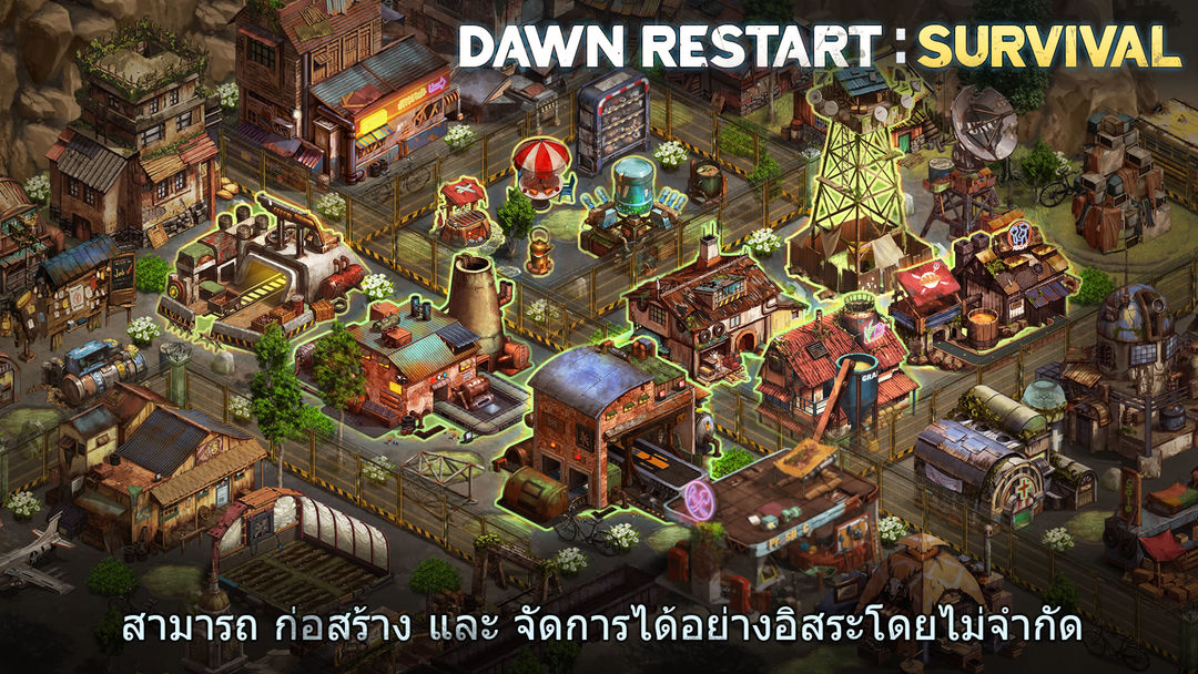 Dawn Restart: Survival RPG ภาพหน้าจอเกม