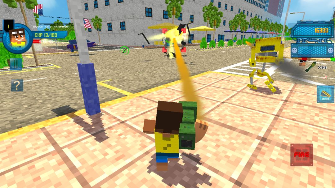 Block City Rampage screenshot game