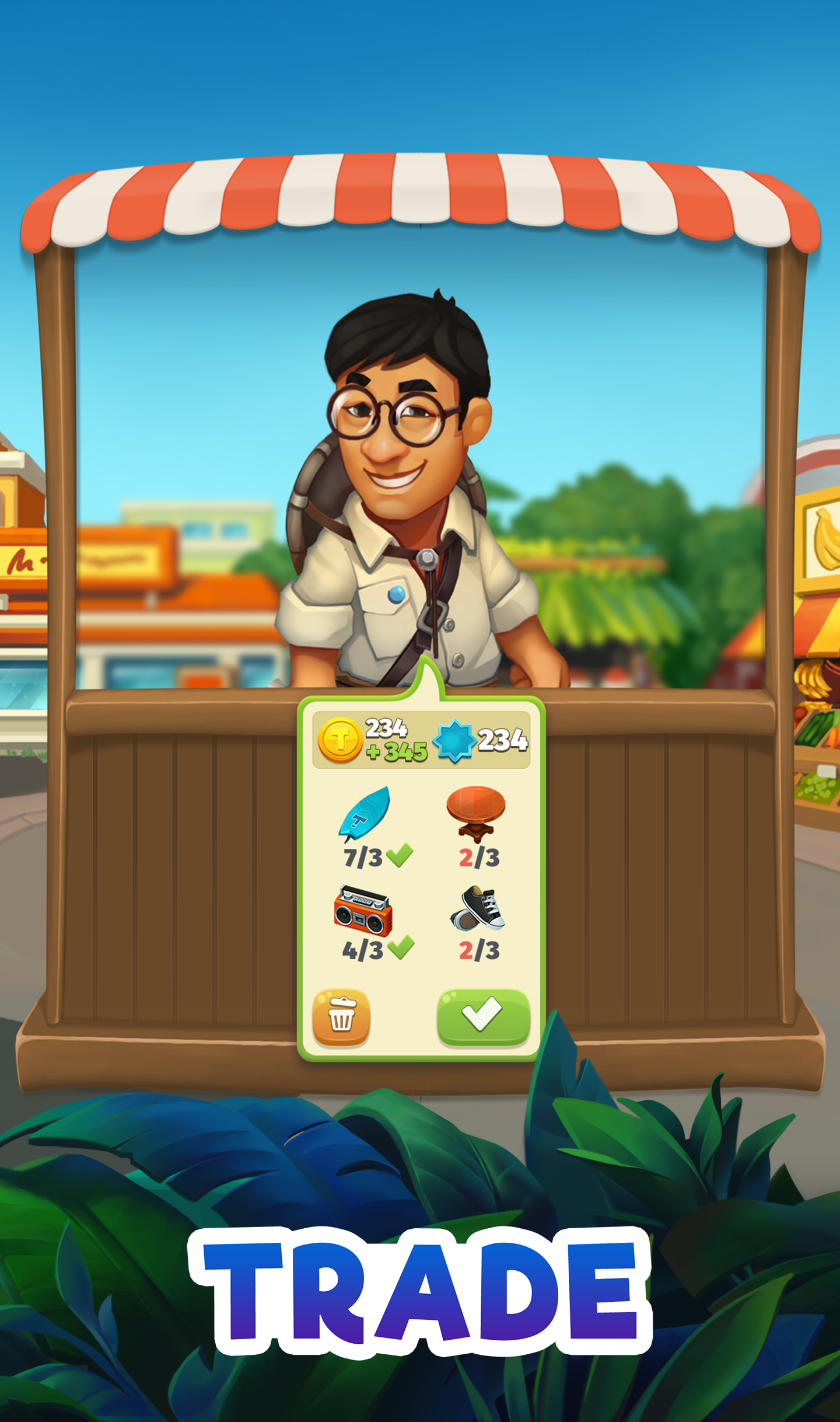 Trade Island Game Screenshot
