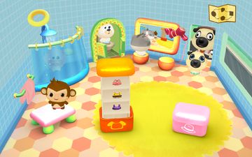 Captura de Tela do Jogo A Piscina do Dr. Panda