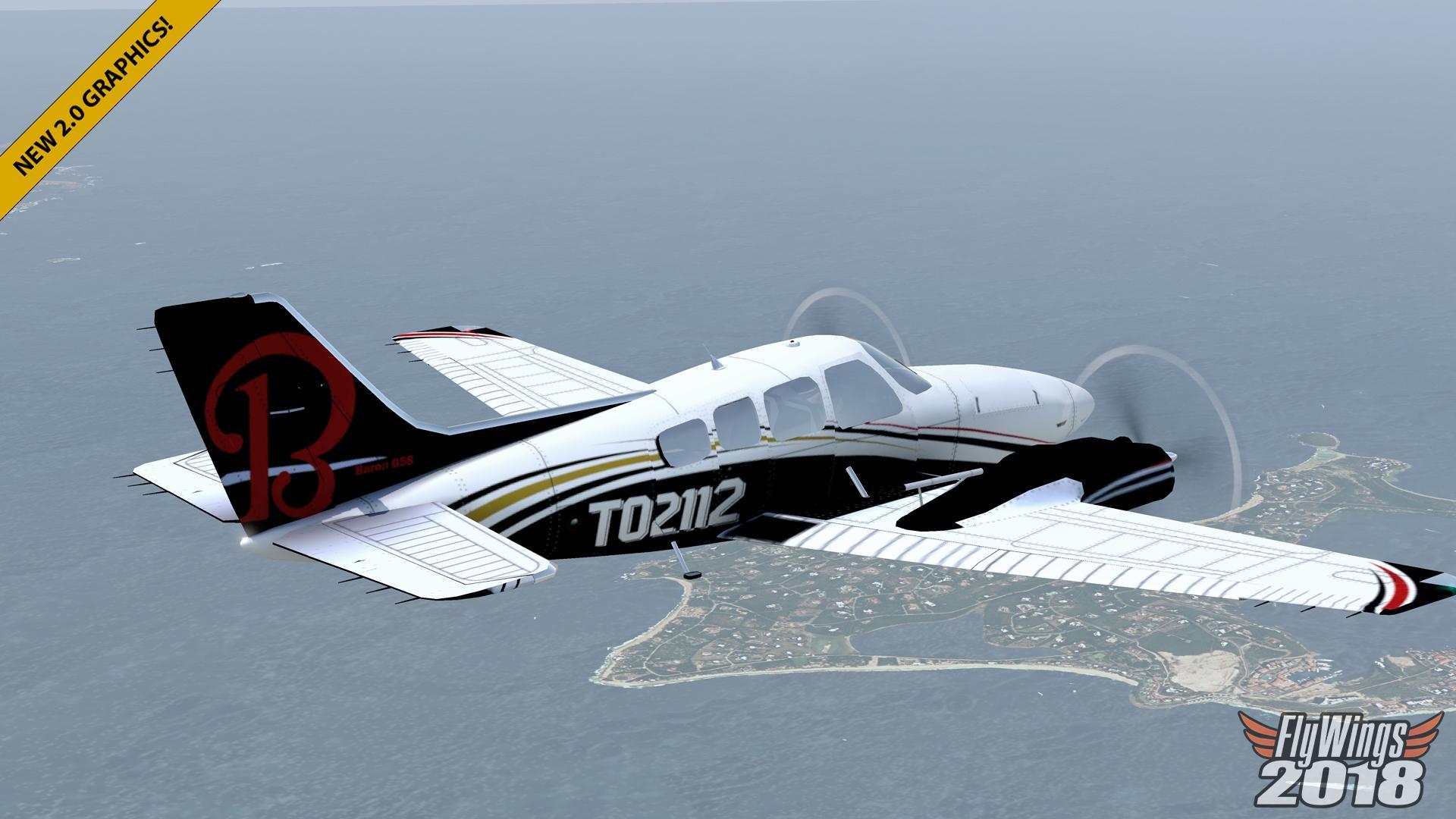 Flight Simulator 2018 FlyWings 遊戲截圖