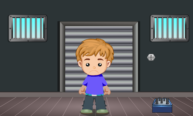 Small Boy Factory Escape Game Screenshot