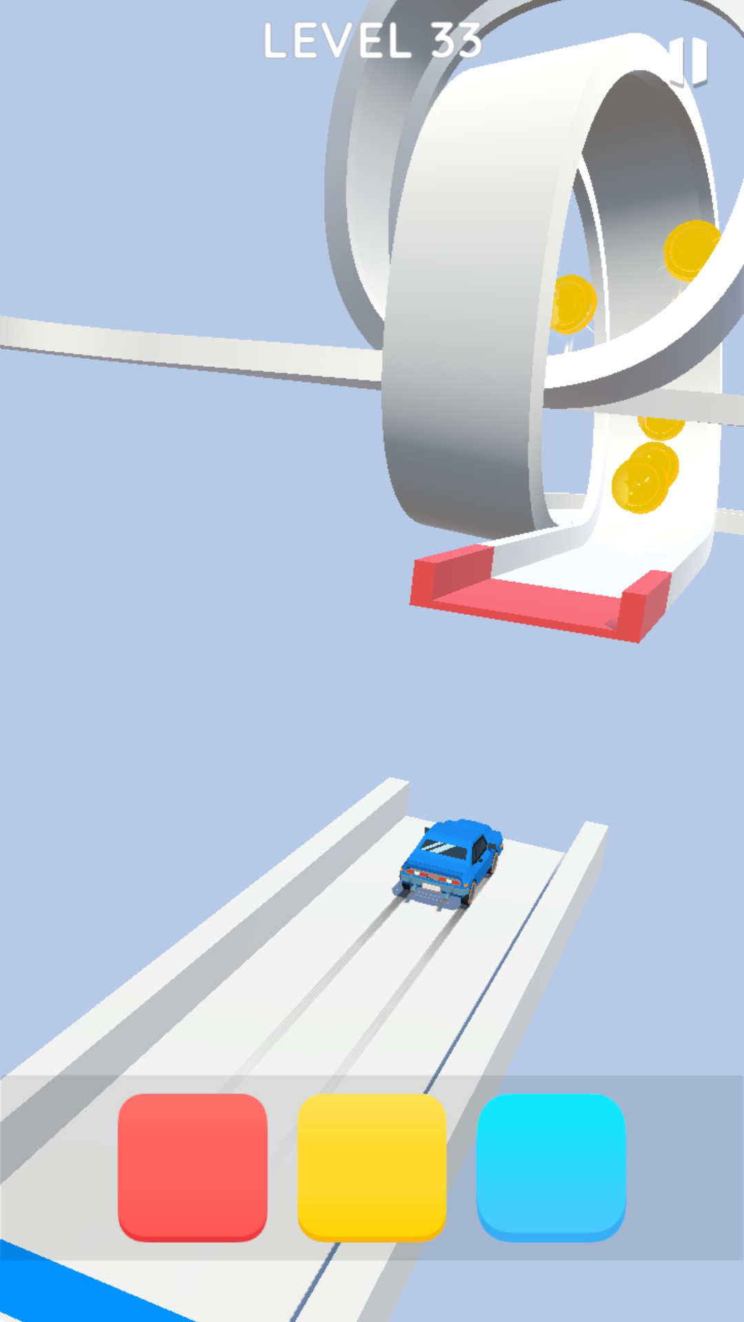 Unblock Road 3D - Car Slider Game Screenshot