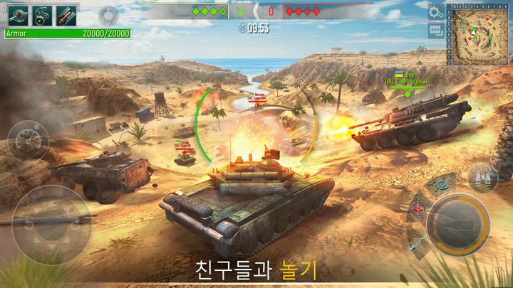Screenshot 1 of Tank Force: 탱크게임 (Tanks Game) 6.1.6