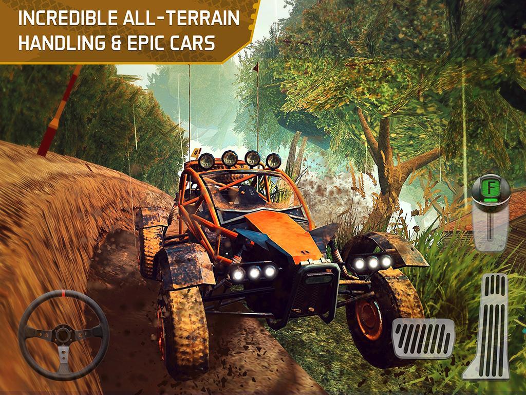 4x4 Dirt Offroad Parking Game Screenshot