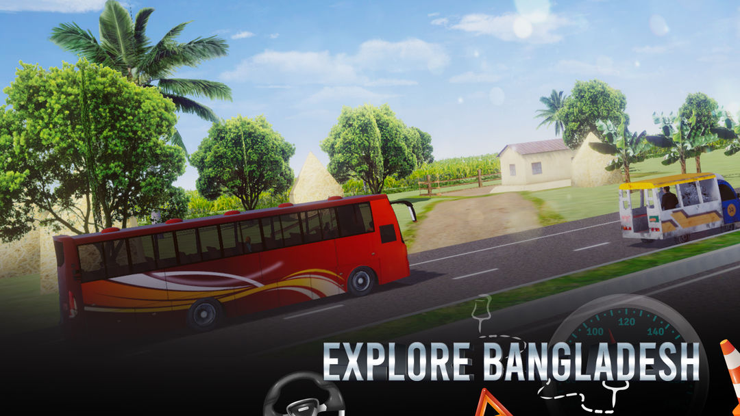 Bus Simulator Bangladesh ภาพหน้าจอเกม