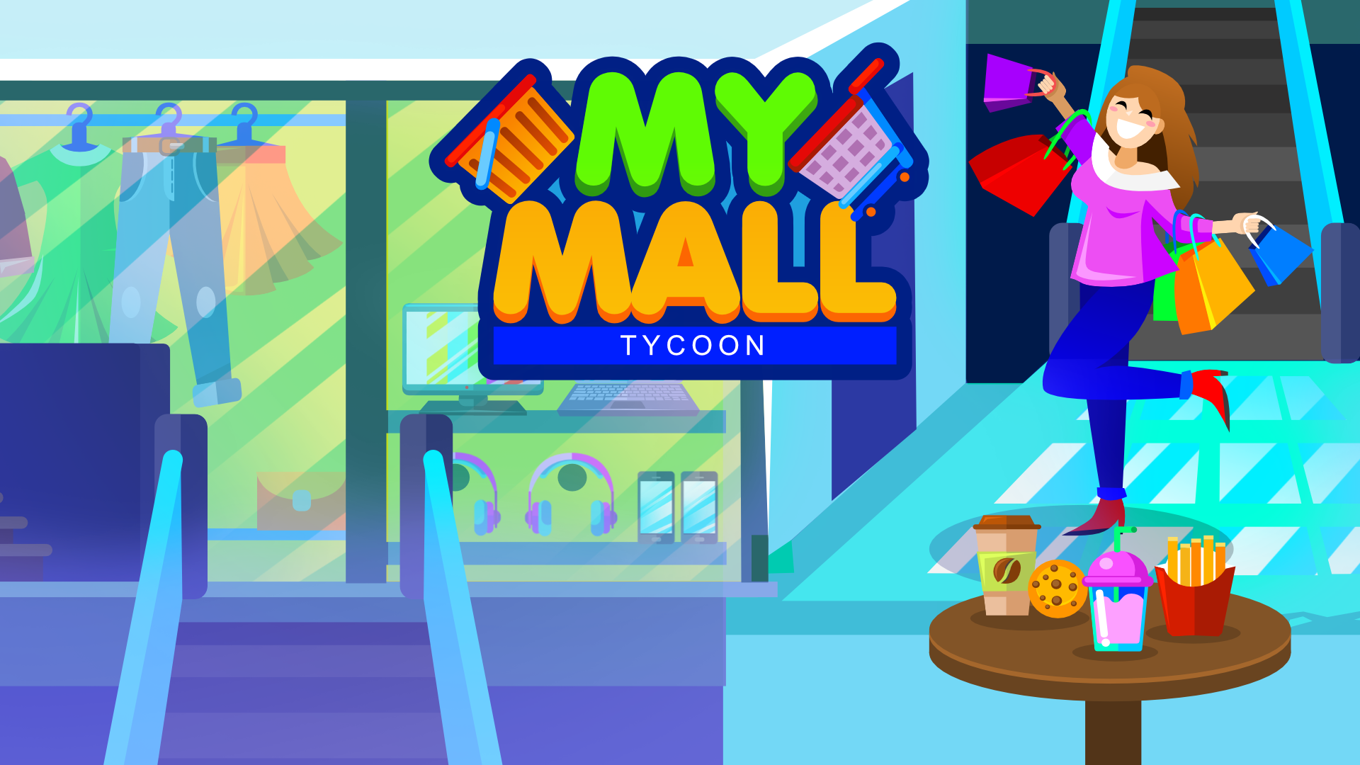 Idle Mall Tycoon: Shop Empire Game Screenshot