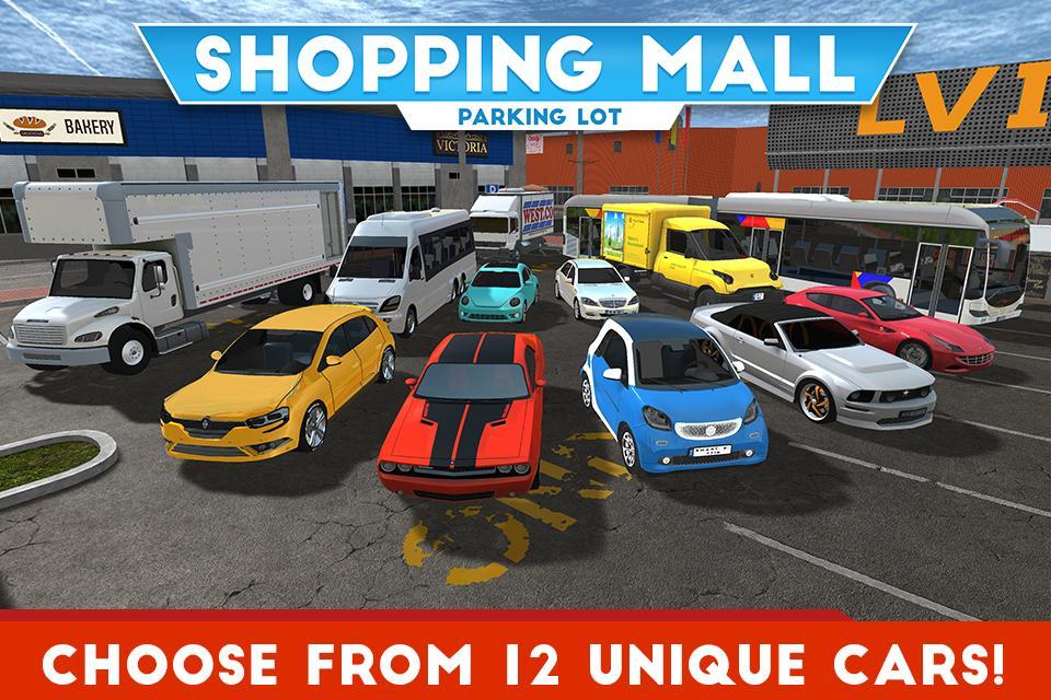 Shopping Mall Parking Lot ภาพหน้าจอเกม