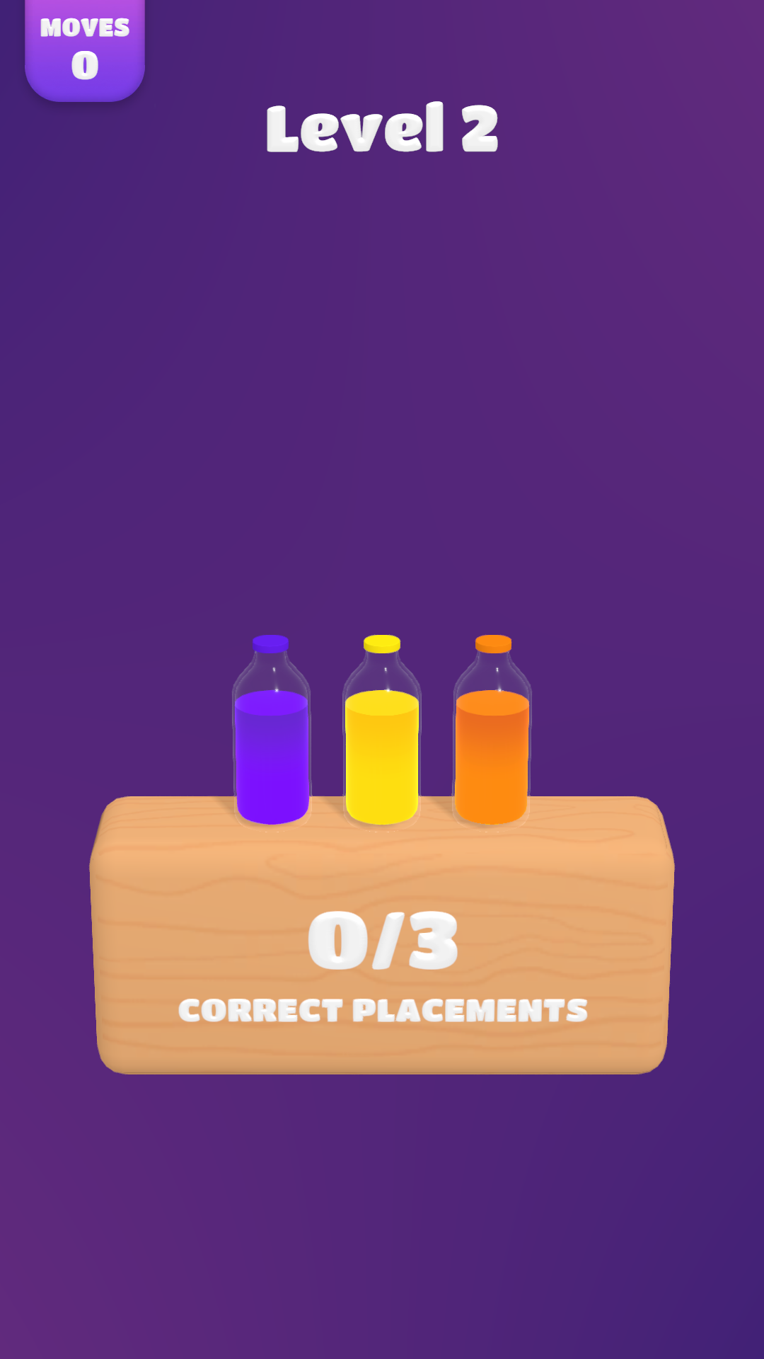 Bottle Match Challenge Game Screenshot