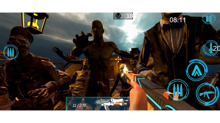 Screenshot 1 of The living dead FPS 1.1.2