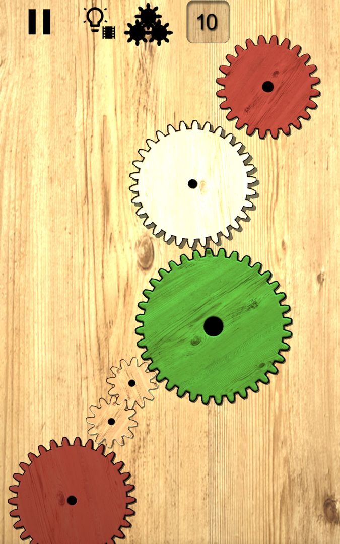 Screenshot of Gears logic puzzles