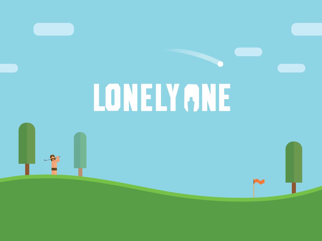 Lonely One : Hole-in-one Game Screenshot