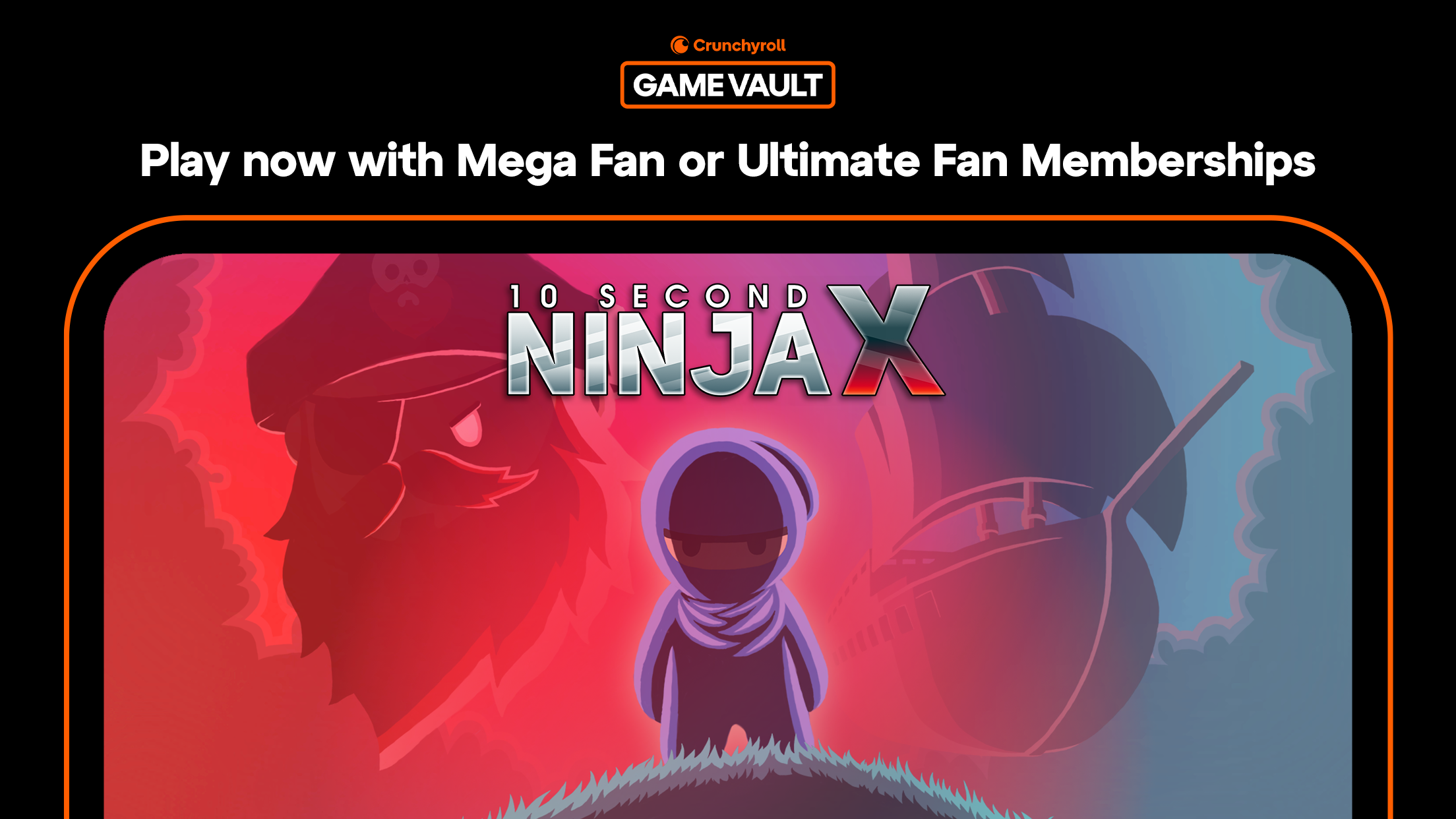 Crunchyroll: 10 Second Ninja X Game Screenshot