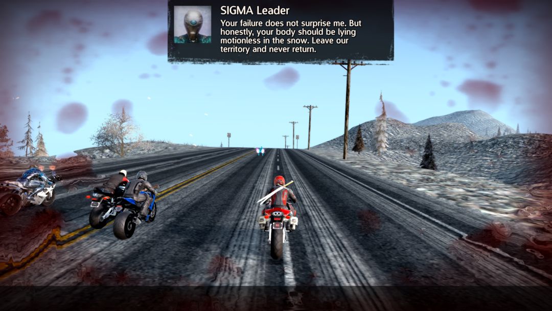 Road Redemption Mobile 게임 스크린 샷
