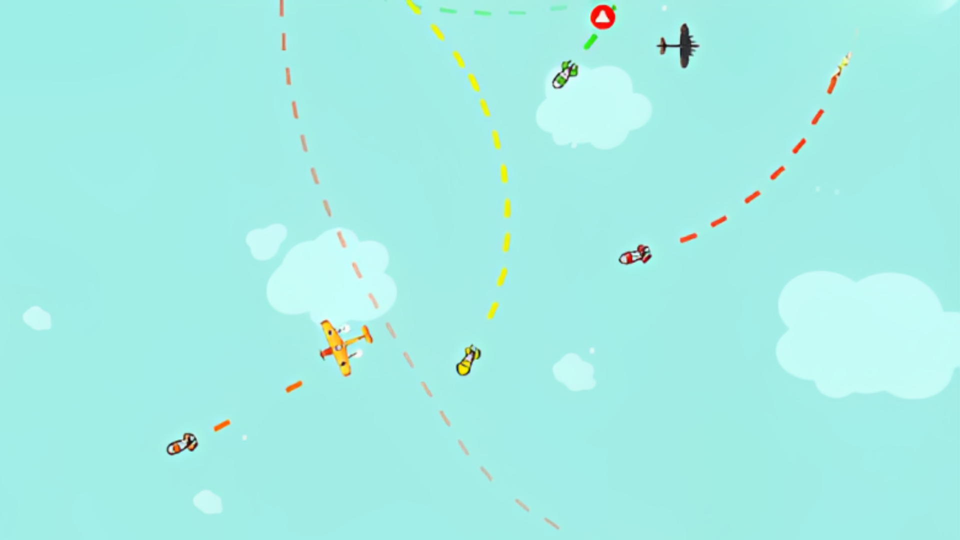Jet Escape Missile Fire Game Screenshot